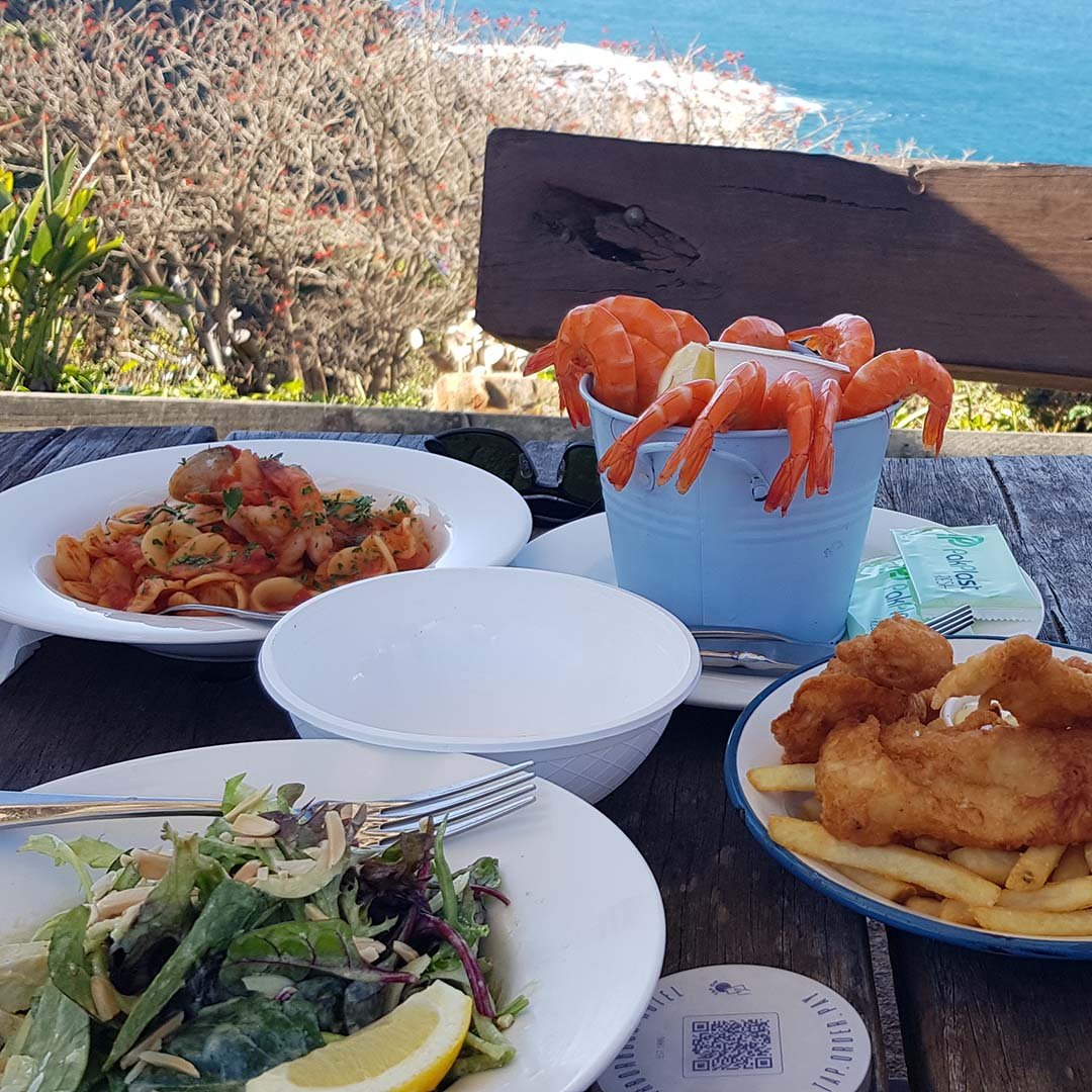 Lunch at the Scarborough Hotel with views, Royal National Park